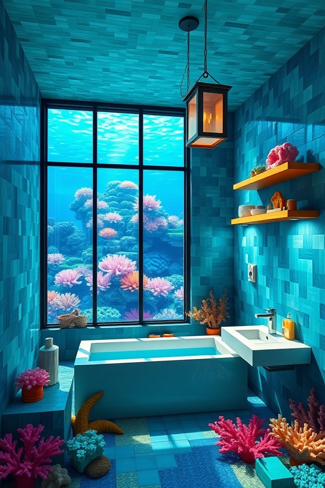 enchanted underwater bathroom d cor