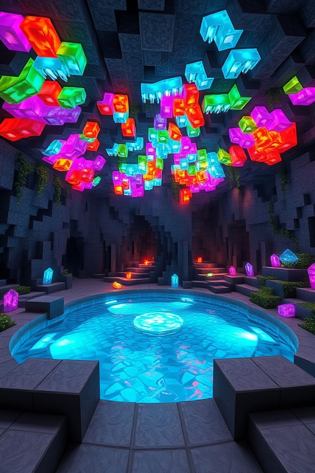 enchanting crystalline dragon sanctuary