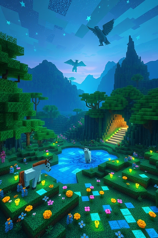enchanting mythical creature habitat