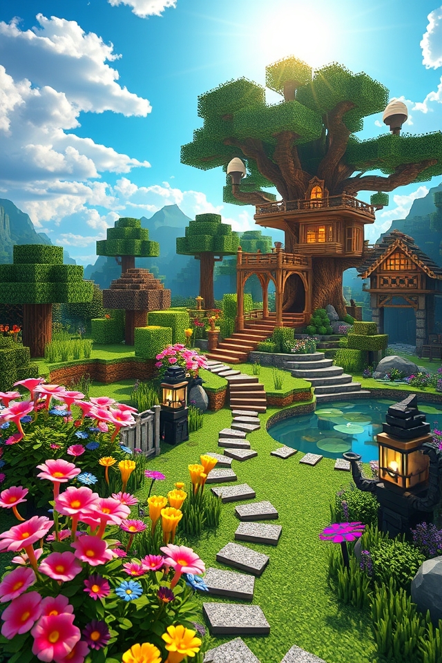 enchanting mythical farm design