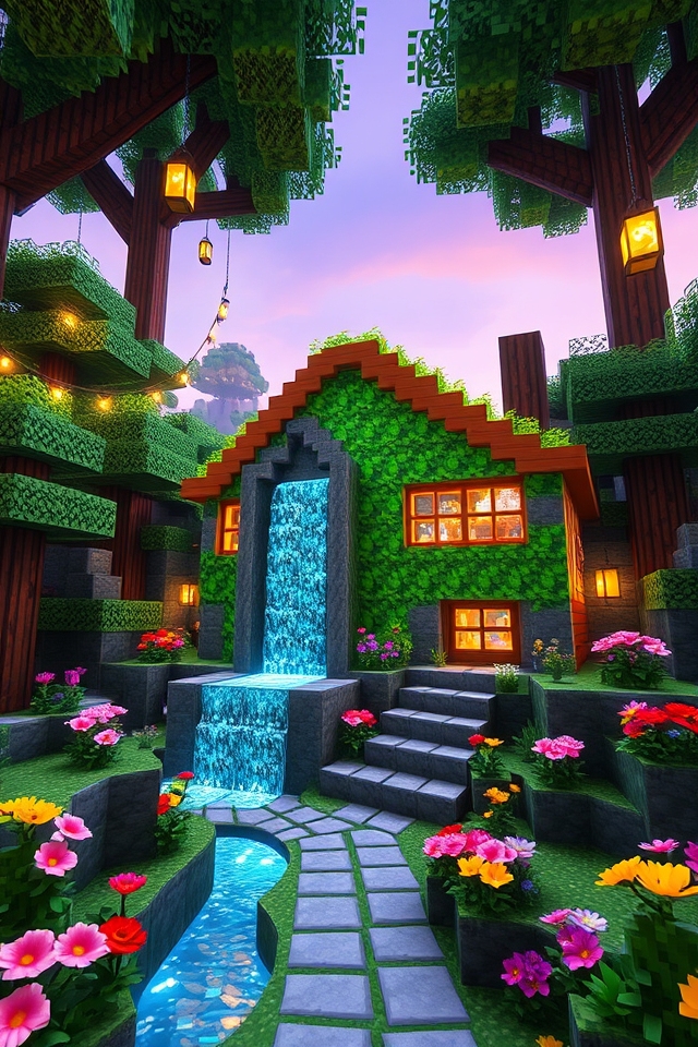 enchanting nature inspired lodge
