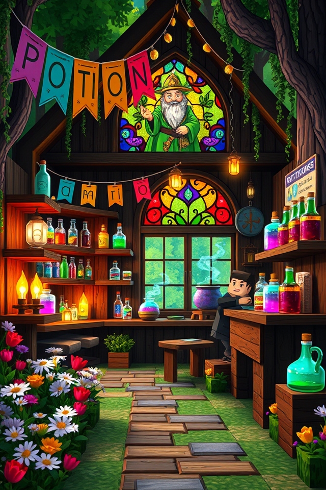 enchanting potion making experience