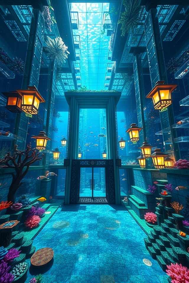 enchanting underwater living space