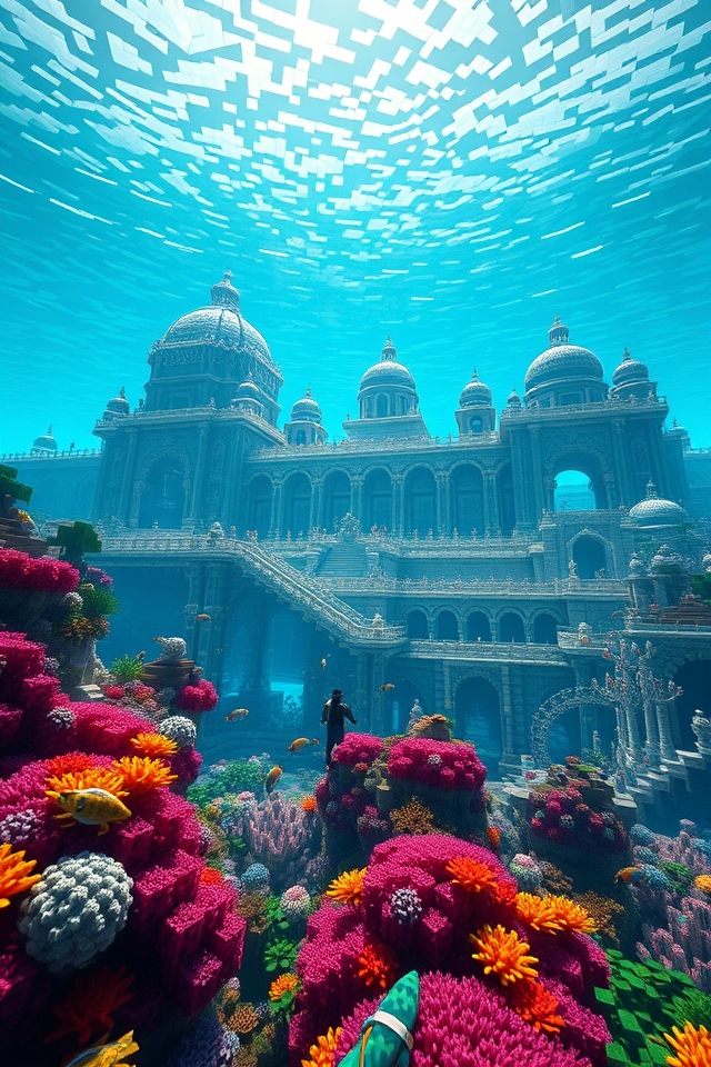 enchanting underwater metropolis exploration