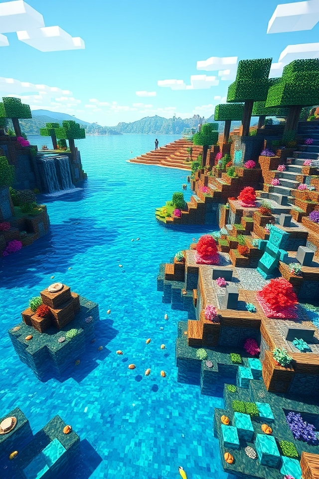 enchanting underwater paradise retreat