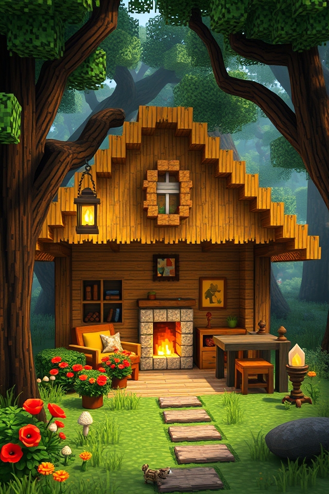 enchanting woodland retreat bungalow