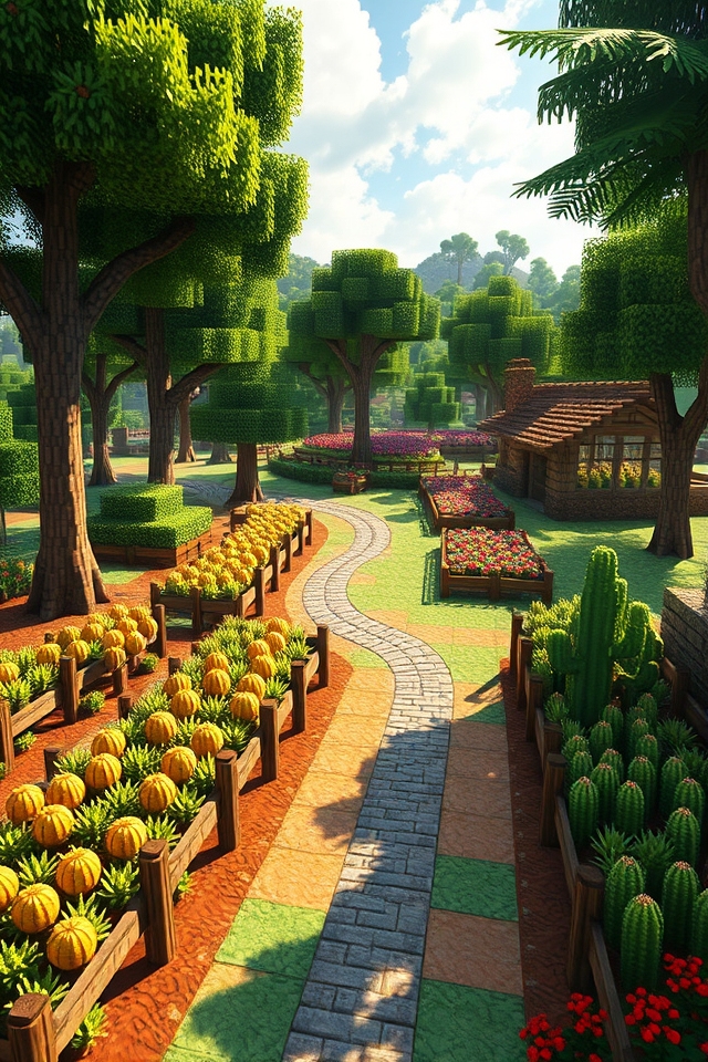 exotic fruit orchard creation