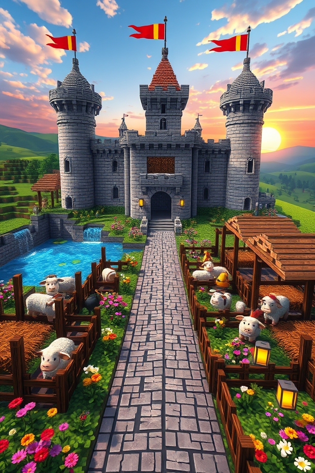 fantasy whimsical animal haven