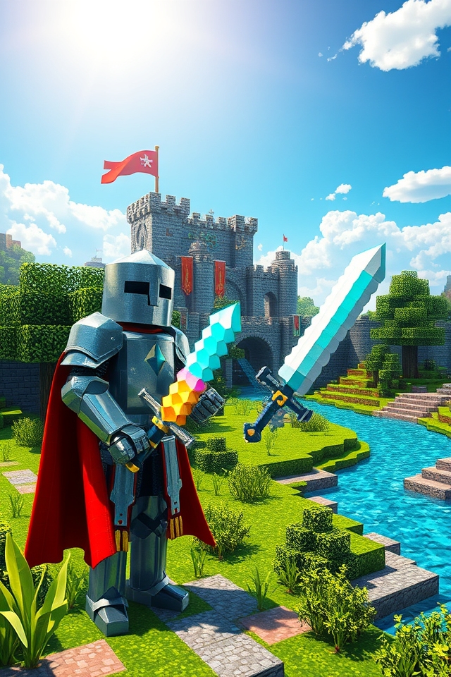 fearless medieval knight avatar