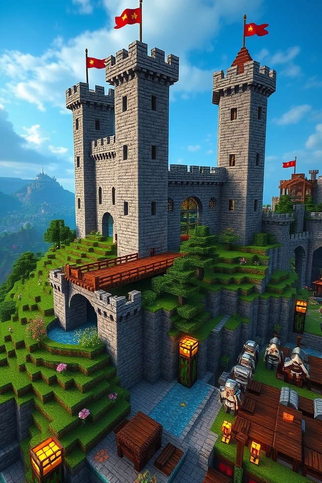fortified medieval grandeur home