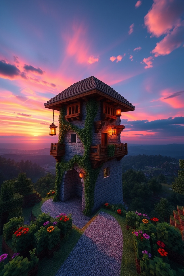 functional and decorative towers