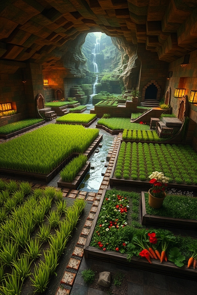 hidden underground farming techniques