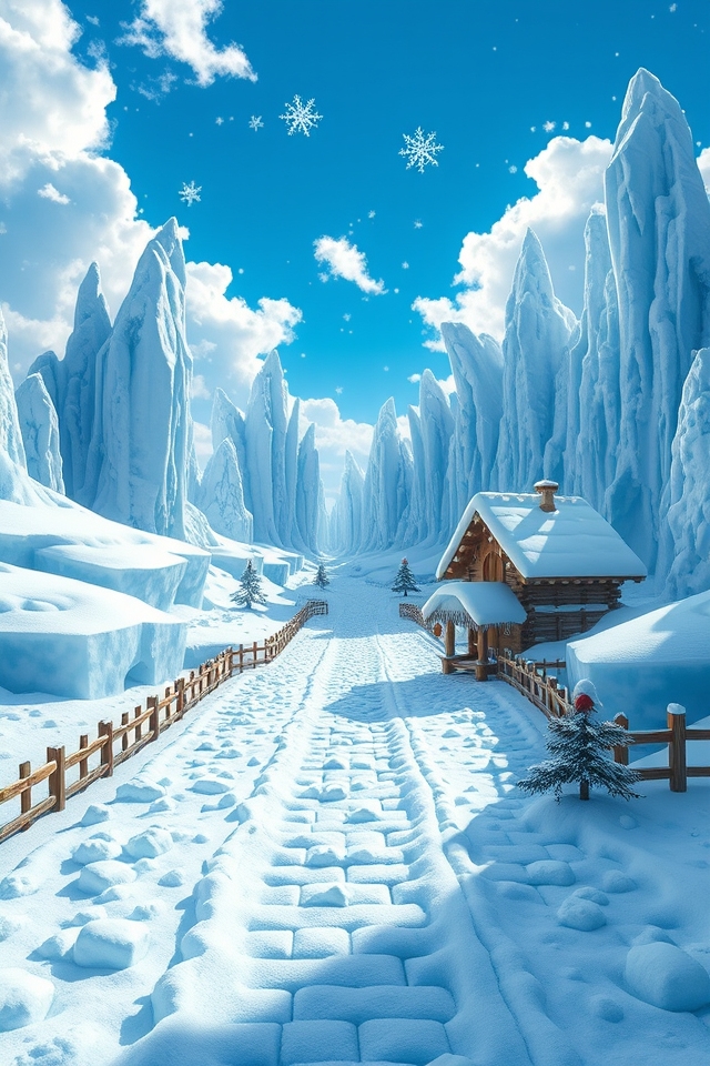 ice resources harvesting paradise