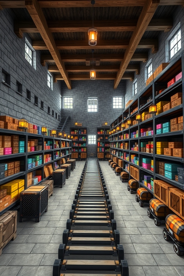 industrial storage room design