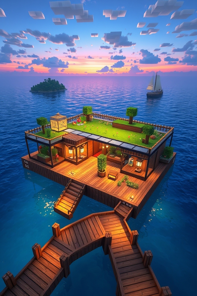 innovative floating home design