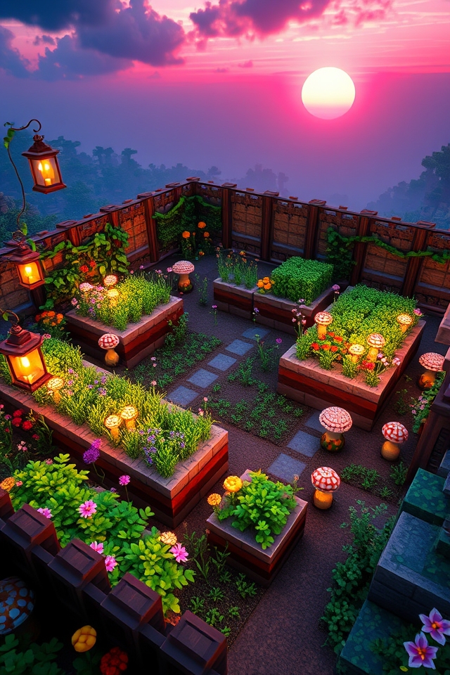 magical herb garden design