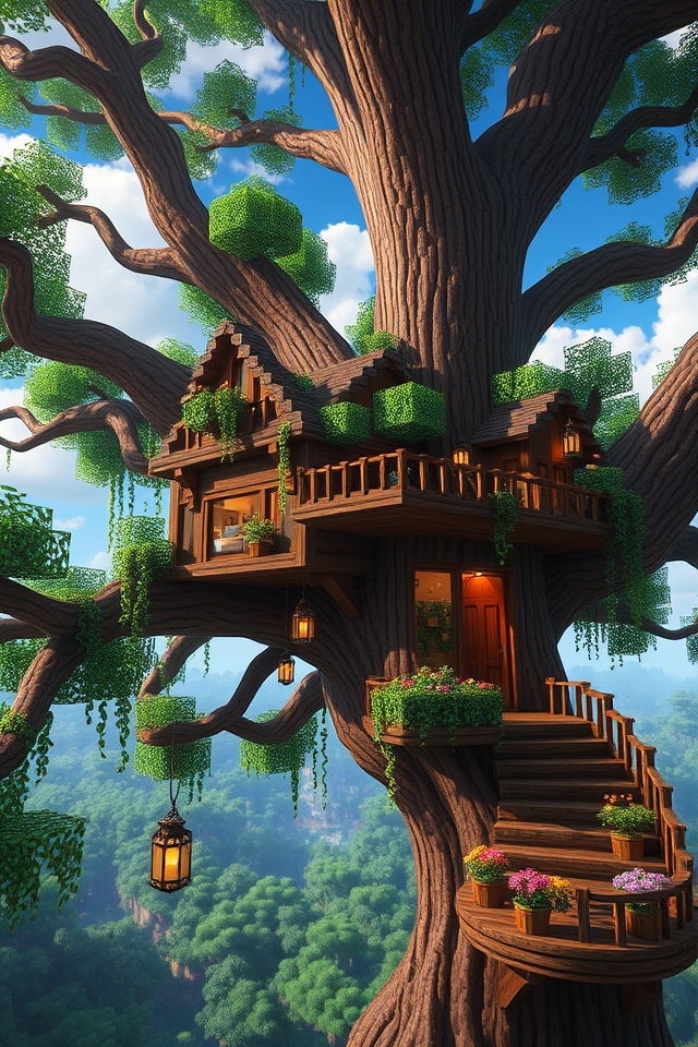magical treehouse hideaway creation