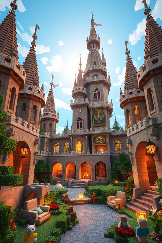majestic oak castle wonder