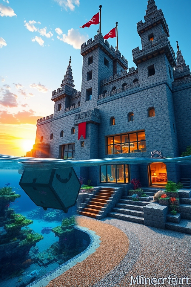majestic ocean fortress adventure