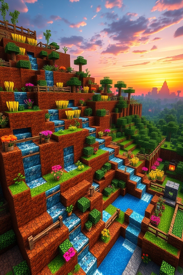 maximized space beautiful farming