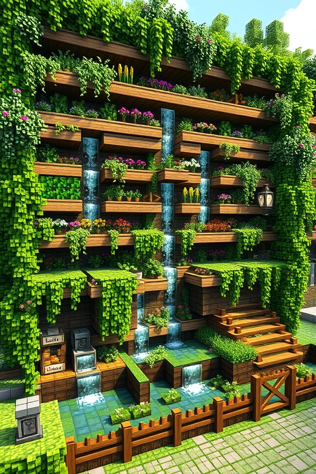 maximized vertical planting space