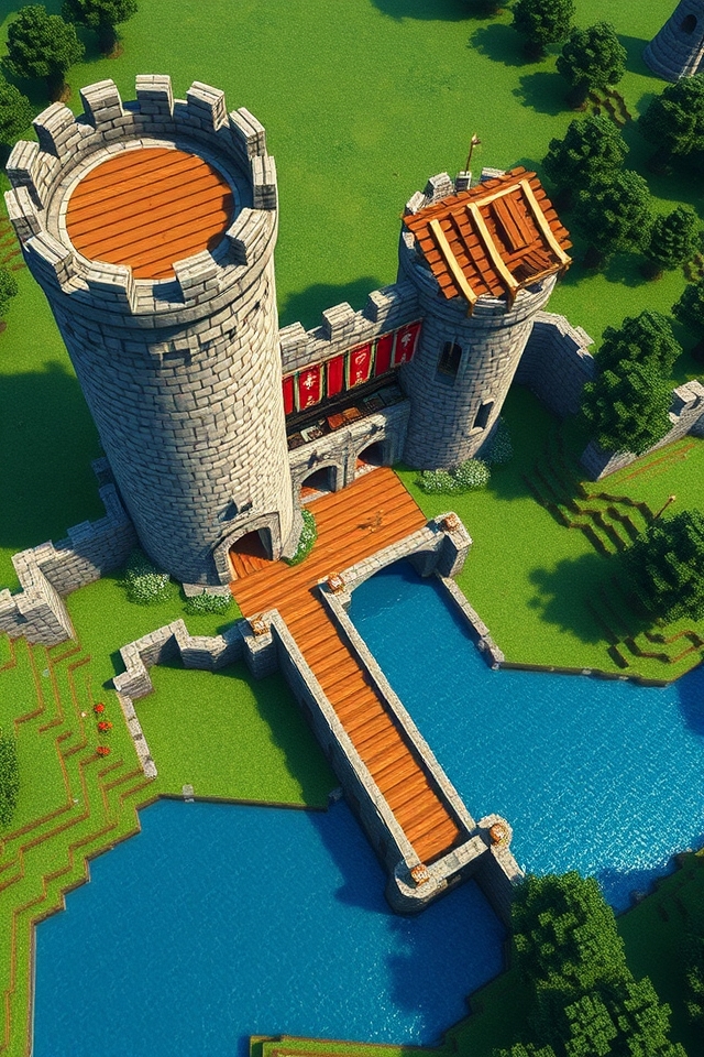 medieval stone fortress architecture