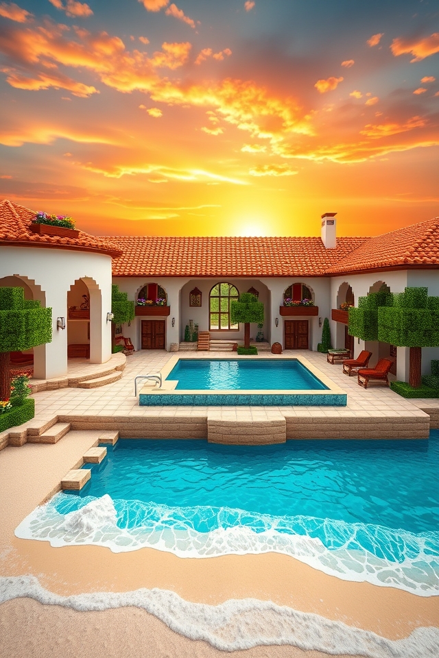 mediterranean coastal paradise retreat