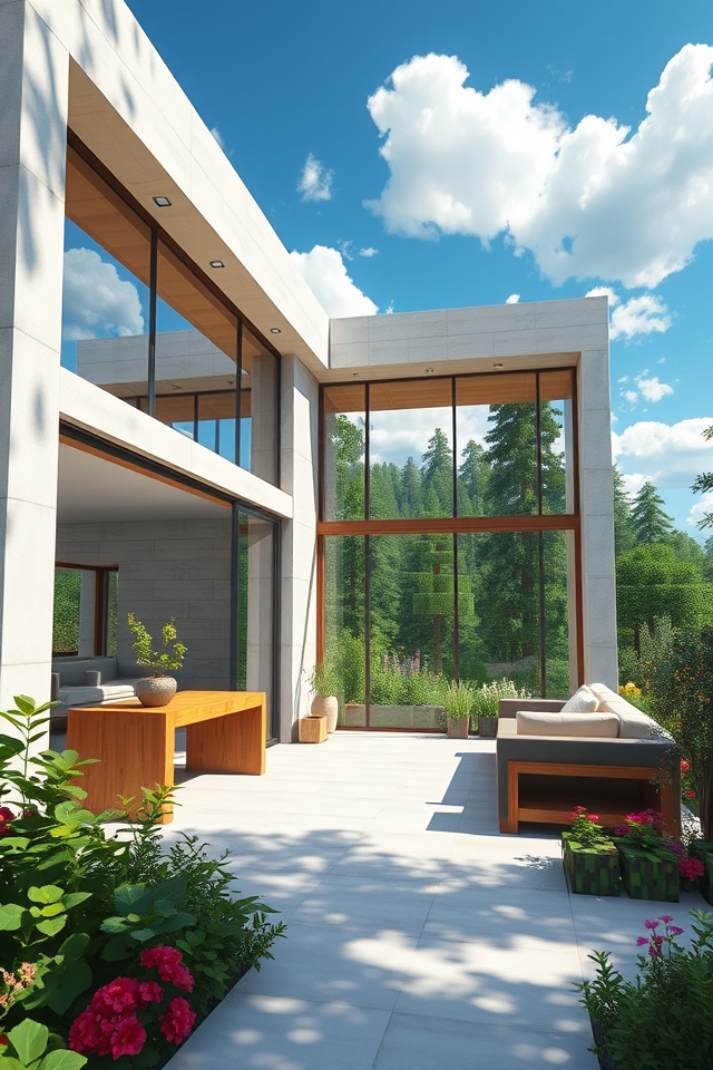 modern birch studio retreat