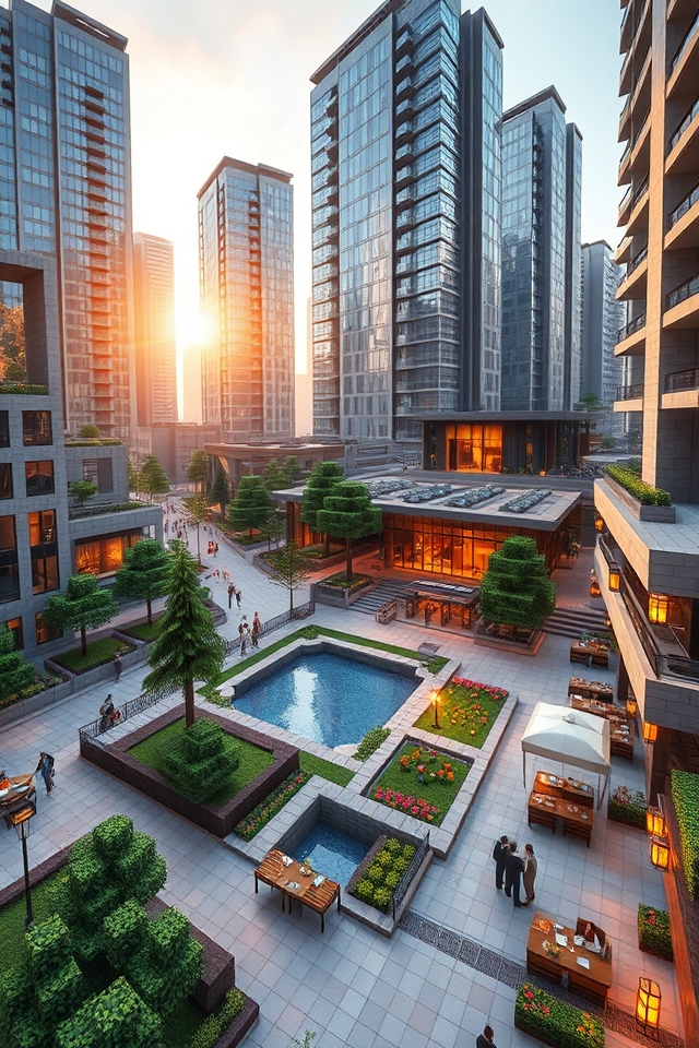 modern community urban design