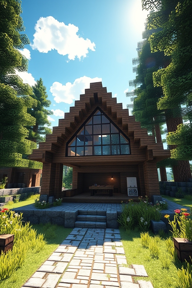 modern cozy cabin retreat