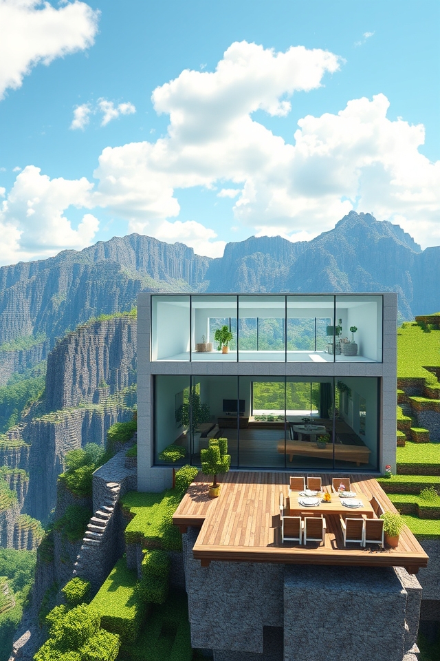 modern minimalist glass design