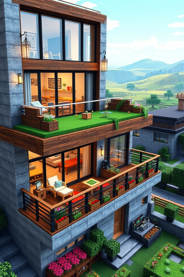 modern stylish townhouse design