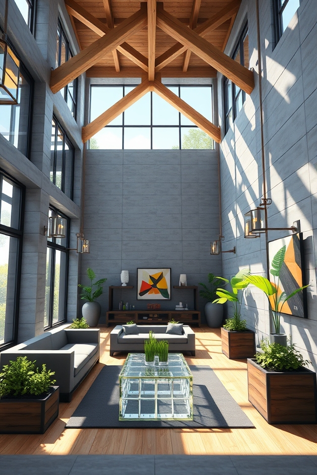 modern urban loft design