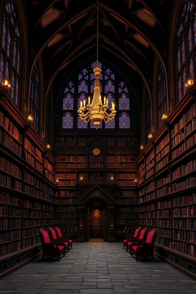mysterious elegant literary haven