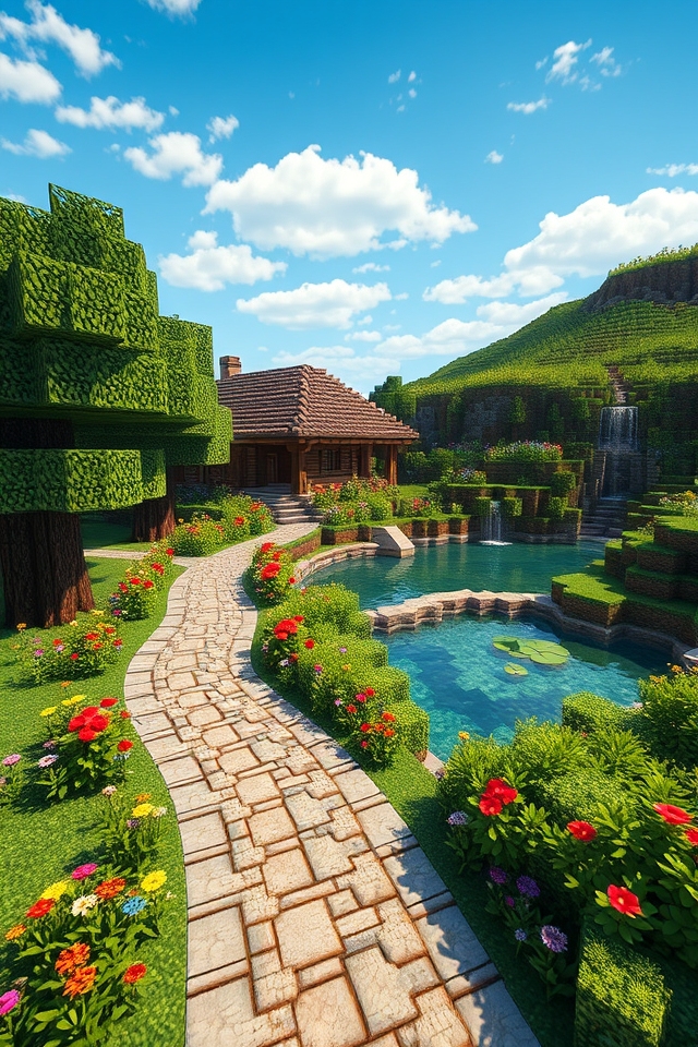 natural landscaping enhances aesthetics