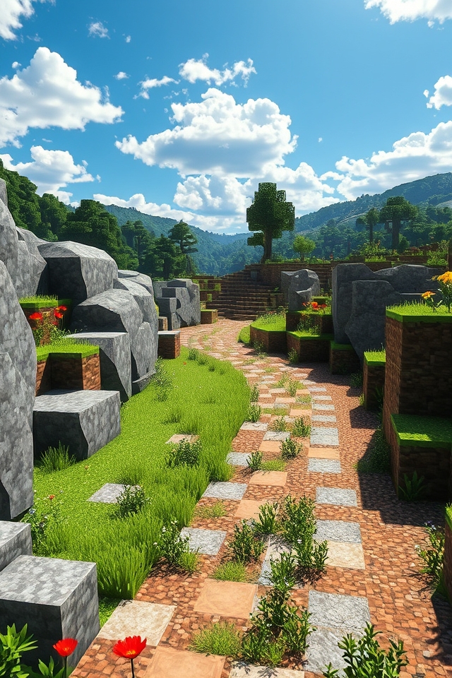 natural rugged roadways design