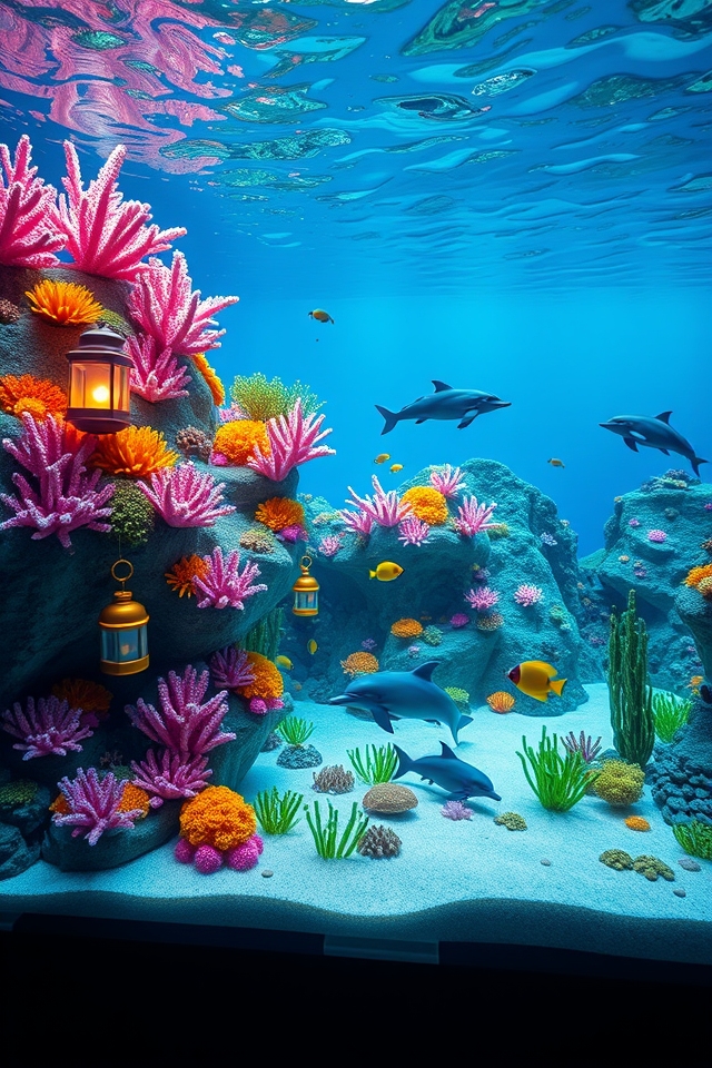 oceanic marine life showcase