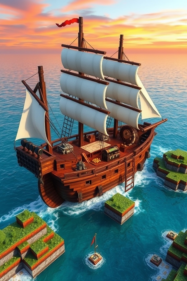 pirate themed dragon headquarters design