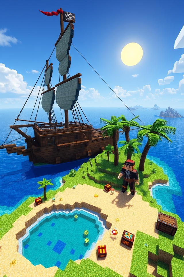 pirate treasure island adventure