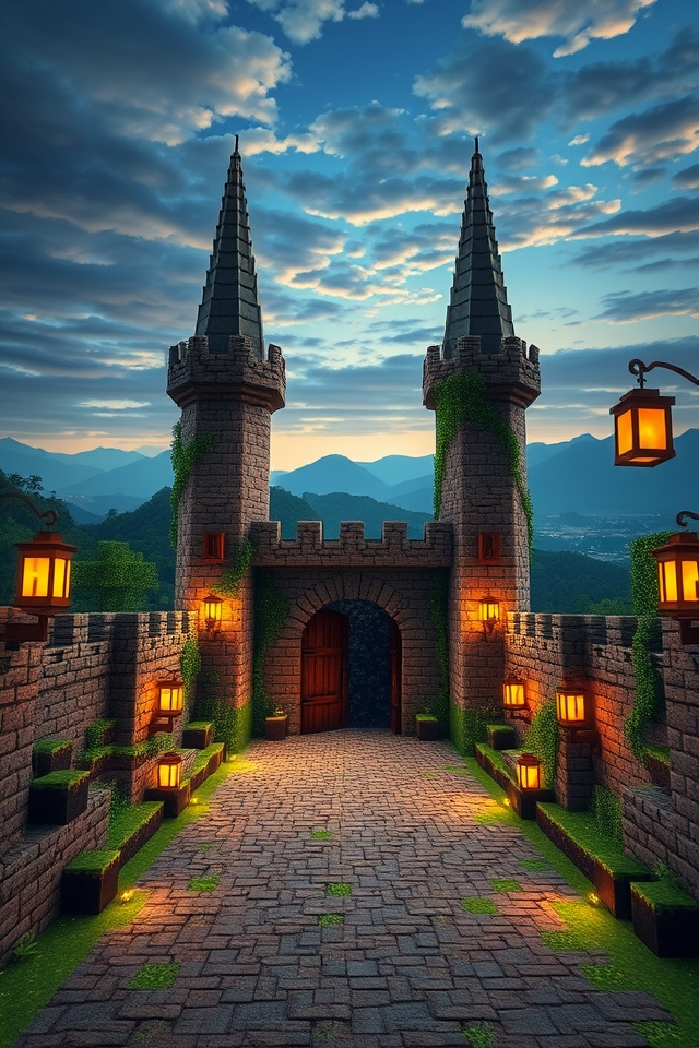 regal medieval gateway design