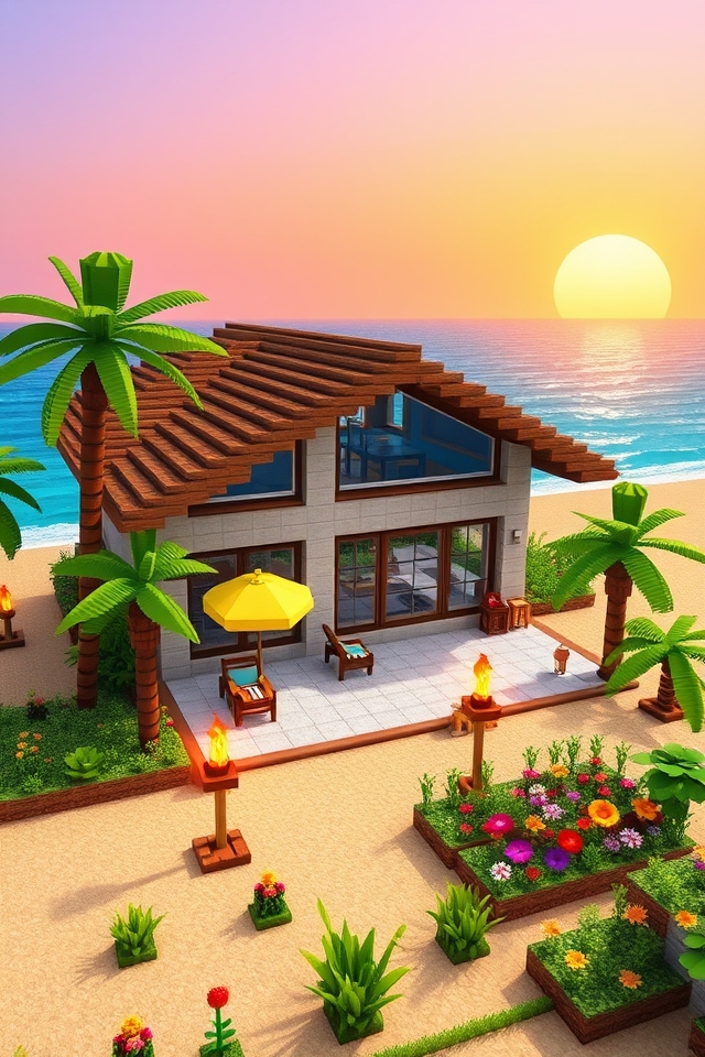 romantic beachfront retreat vibes