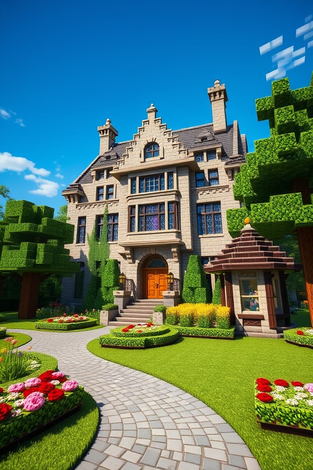 romantic victorian mansion retreat