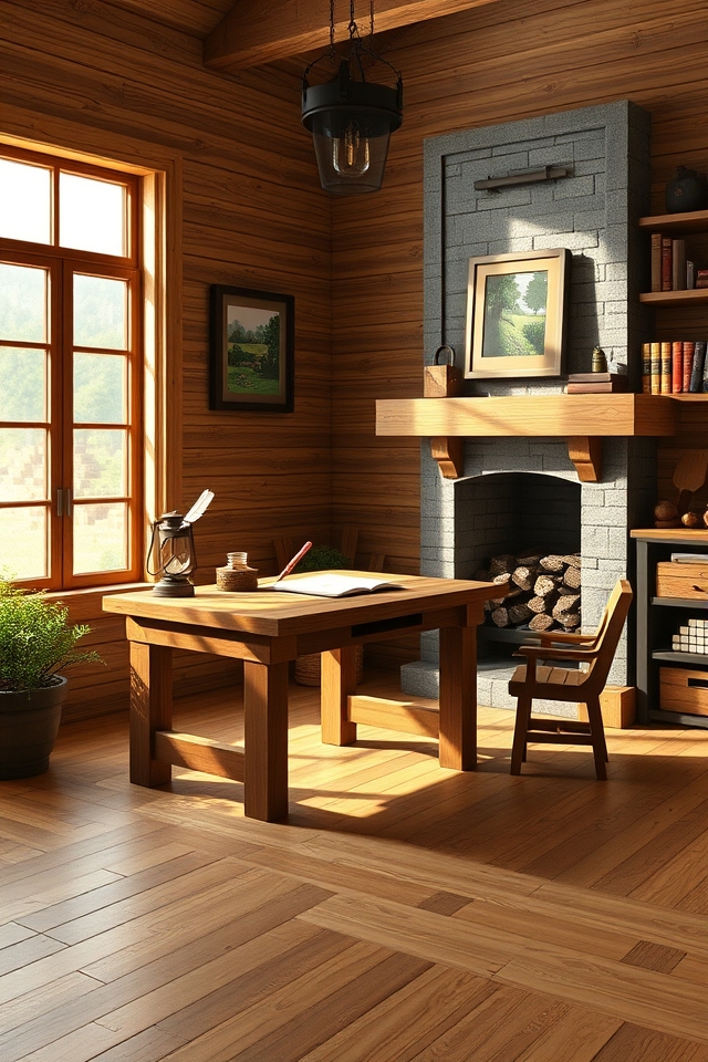 rustic charm and functionality