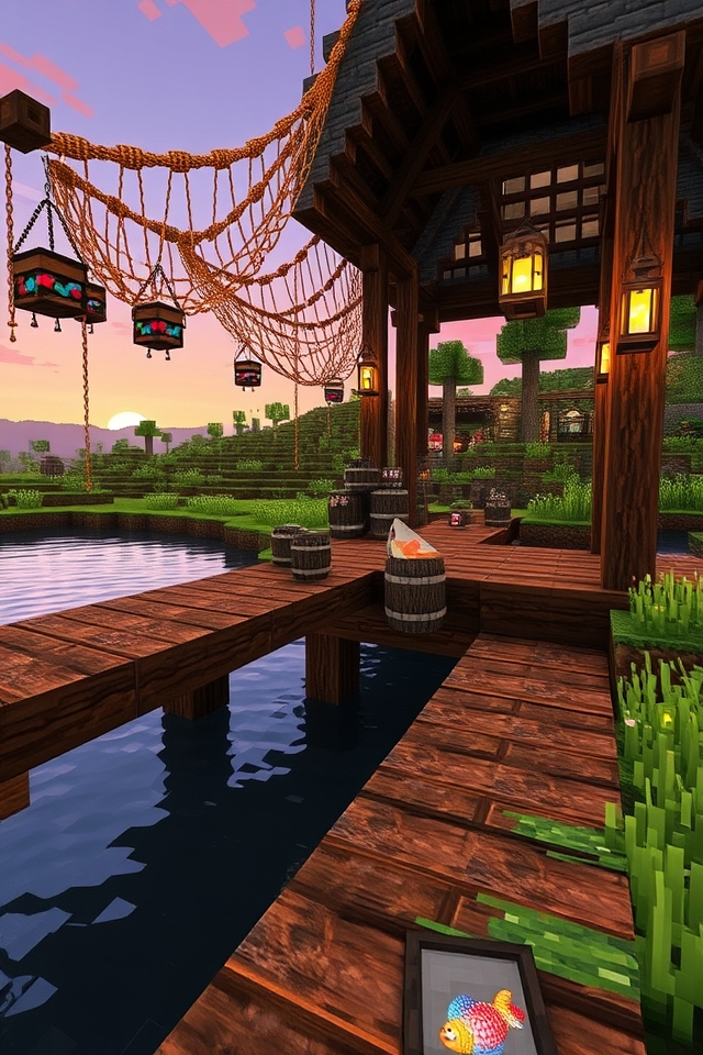 rustic fishing village retreat