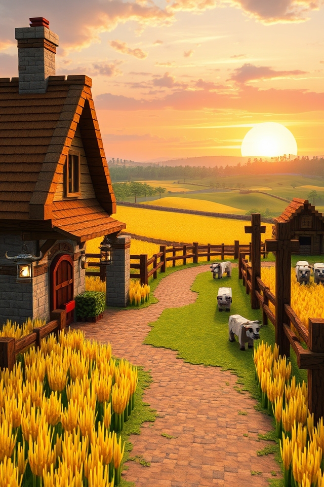 rustic medieval farmstead charm