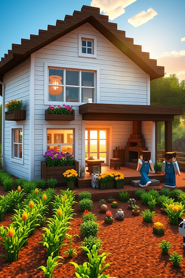 rustic modern cozy farmhouse