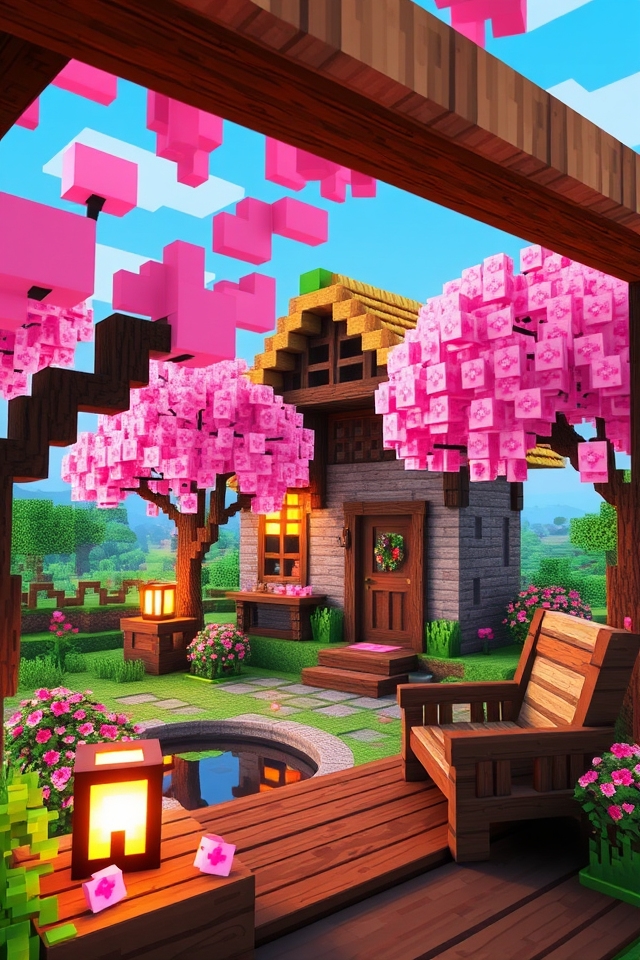 serene cherry blossom getaway