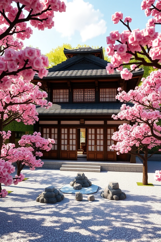 serene japanese inspired residence