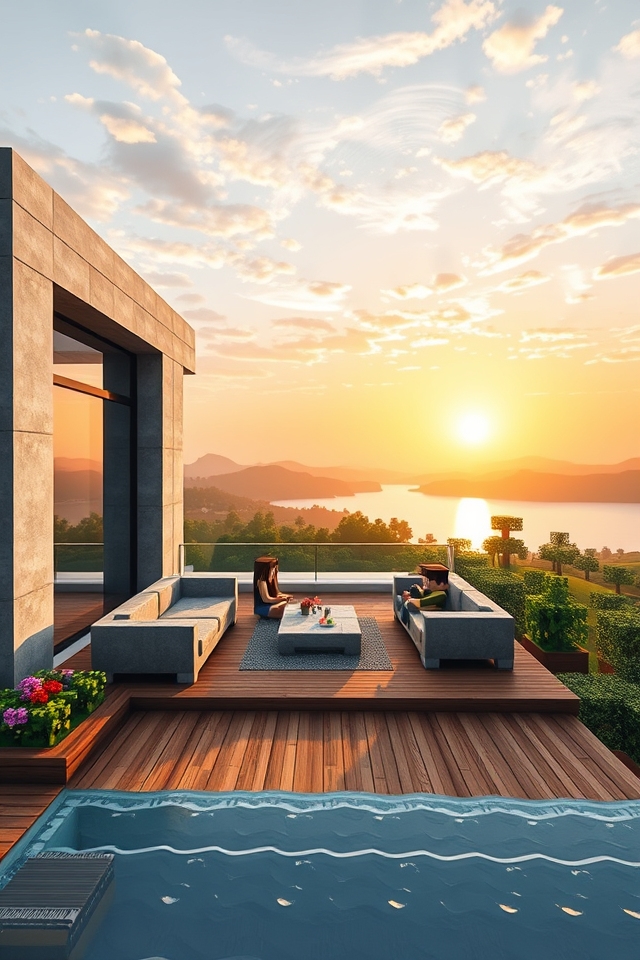serene minimalist villa design
