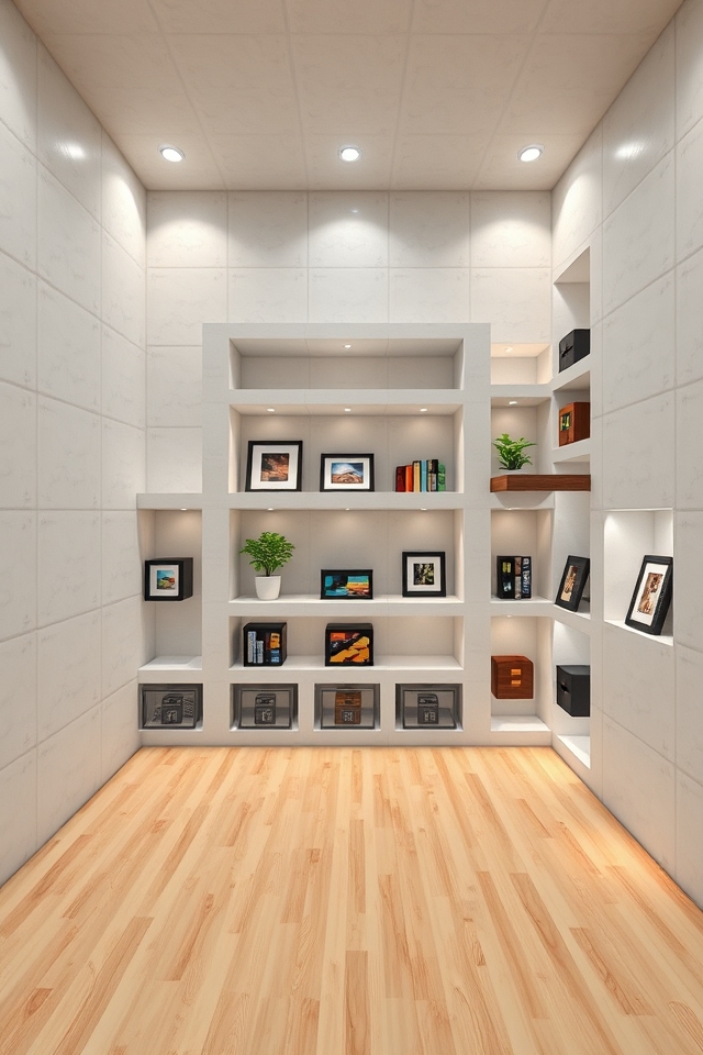 sleek functional organized storage